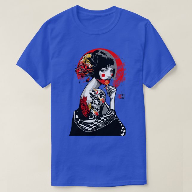 Geisha Pop T-Shirt (Design Front)