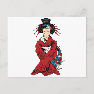 Geisha Postcard