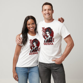 Geisha Shadow Queen T-Shirt | Japanese Gothic Geis