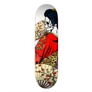 Geisha Skeleton Deck