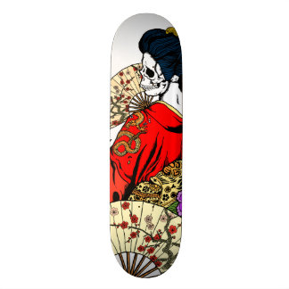 Geisha Skeleton Deck