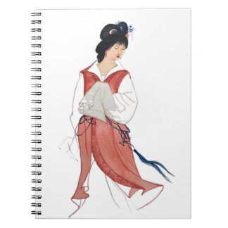Geisha Spiral Notebook