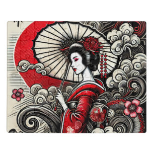 Geisha-Themed Jigsaw Puzzle