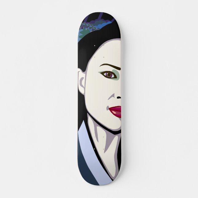 Geisha Tradition Skateboard Deck (Front)