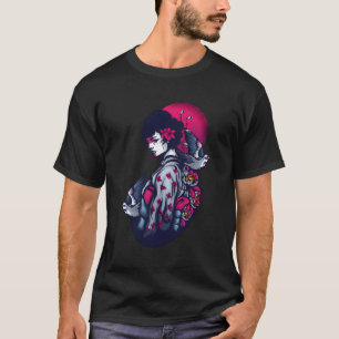 Geisha Traditional Japanese Art Gothic Aesthetic G T-Shirt