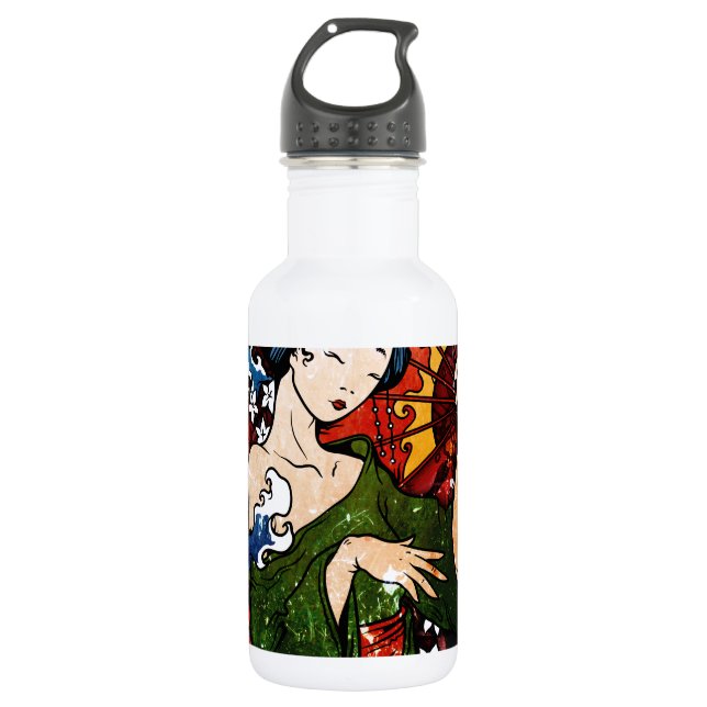 Geisha Water Bottle (Front)