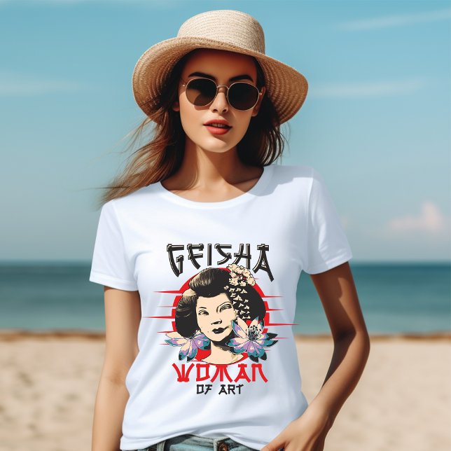 GEISHA Woman of Art T-Shirt (Creator Uploaded)