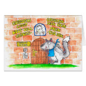 Geisslein Birthday greeting card by Nicole Janes (Front Horizontal)