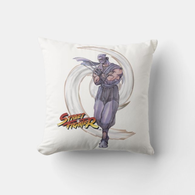 Geki 2 throw pillow (Front)