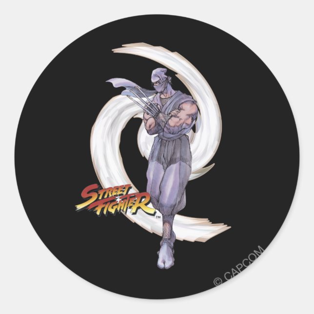 Geki Classic Round Sticker (Front)