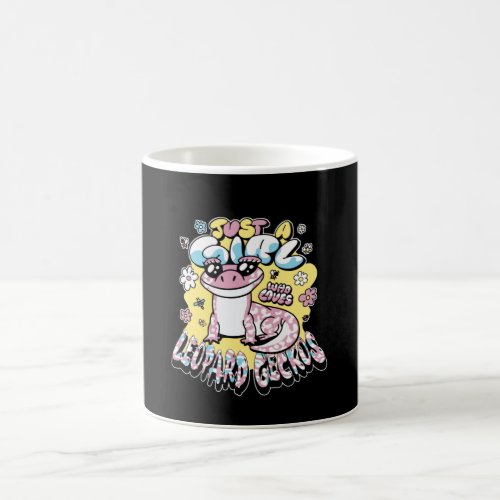 Gekko Just A Girl Who Loves Leopard Gecko Lizard Coffee Mug