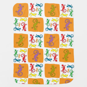 Gekkos Baby Blanket
