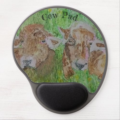 Gel Cow Pad  _ Mouse mat 