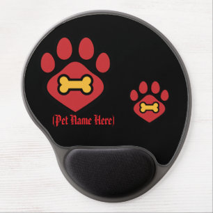 Gel Mouse Pad Animal Paw