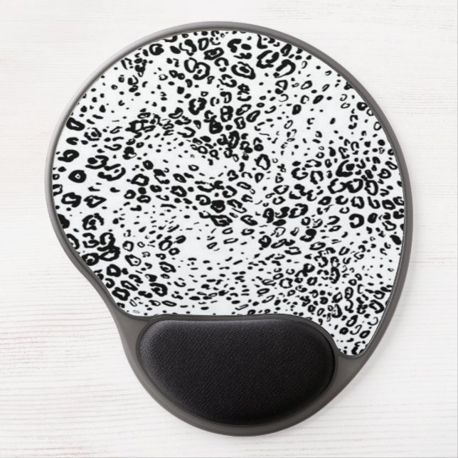Gel Mouse Pad/Leopard Print Gel Mouse Pad (Front)