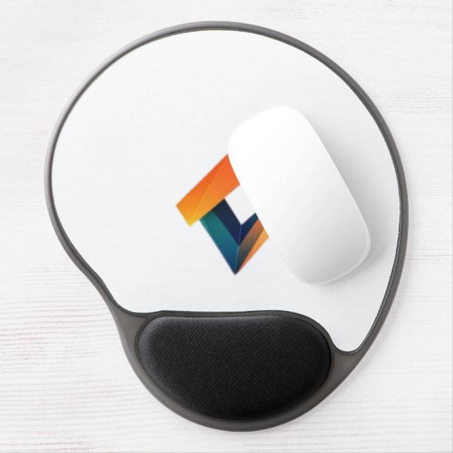 Gel Mouse Pad logo designe. (Left Side)