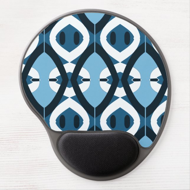 Gel Mouse Pad,  Modern multicolor classic pattern Pad (Front)