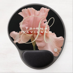 Gel Mouse Pad - Name - Pink Iris HAMbyWG