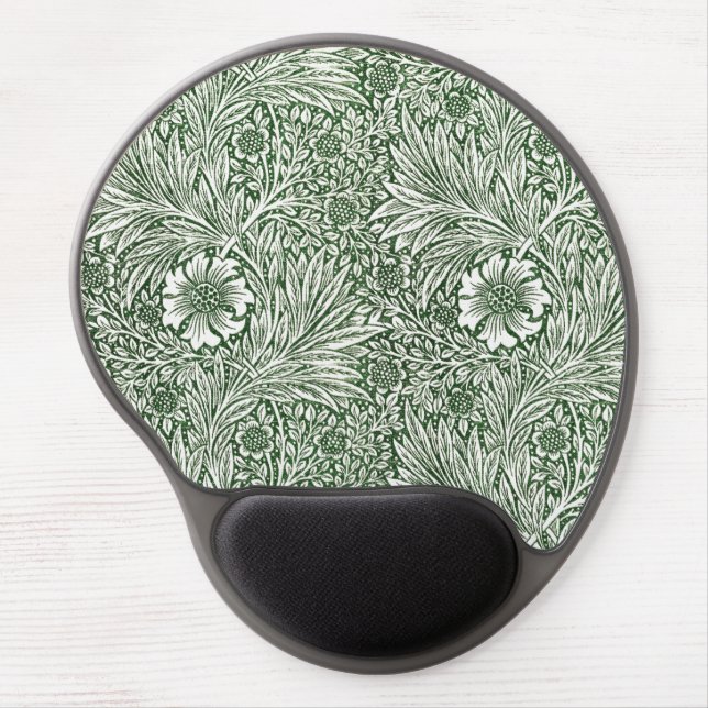GEL MOUSE PAD : WILLIAM MORRIS : MARIGOLDS (Front)
