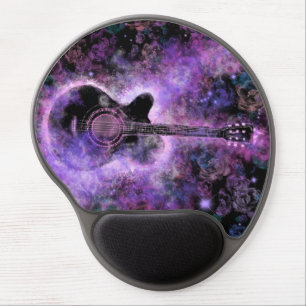 Gel Mouse Pad with Guitar