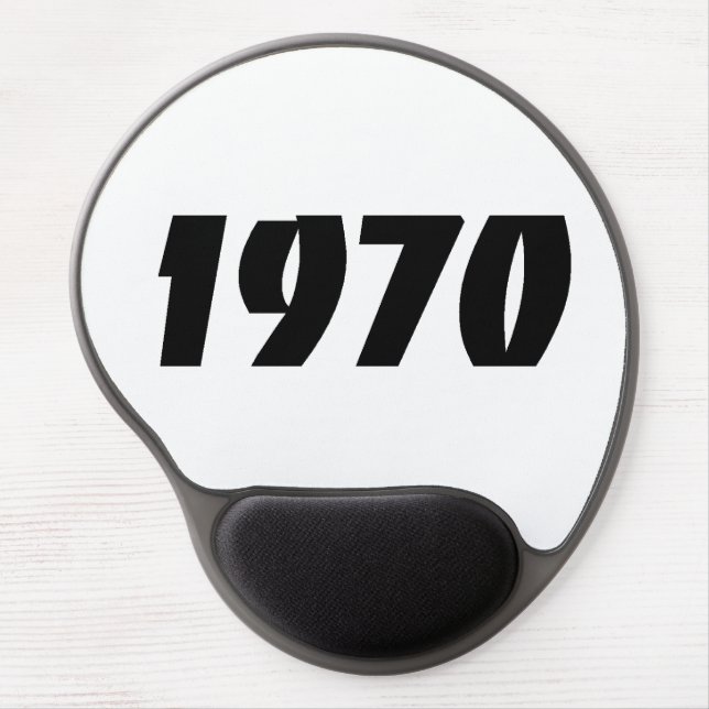 Gel Mouse Pad With Wrist Support (Front)