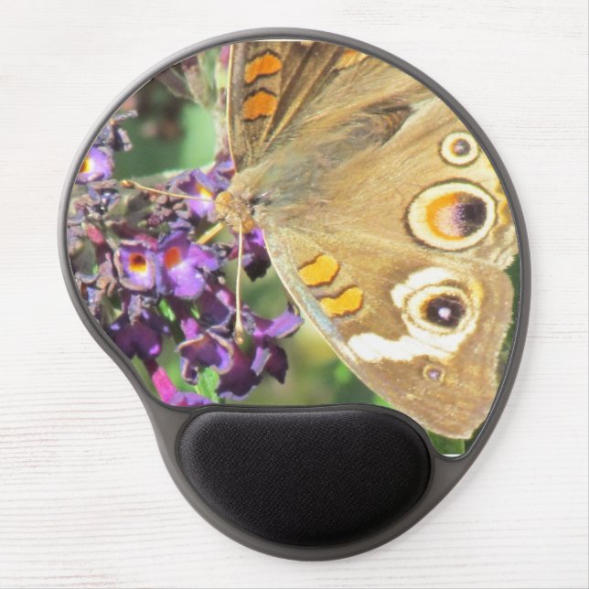 Gel Mousepad - Buckeye Butterfly (Front)