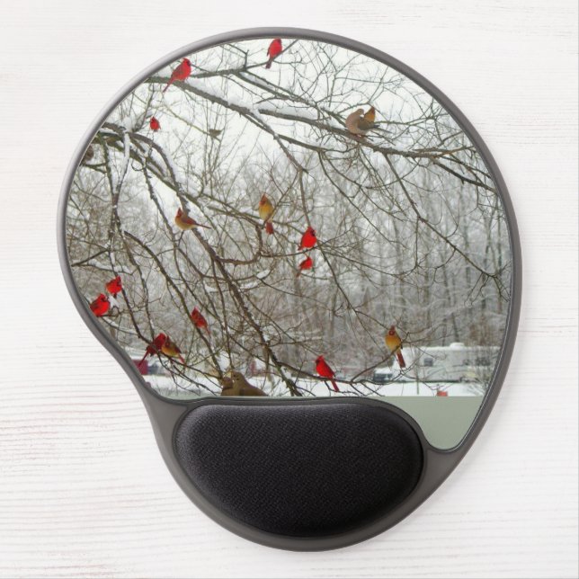 Gel Mousepad-Cardinals Mouse Pad (Front)