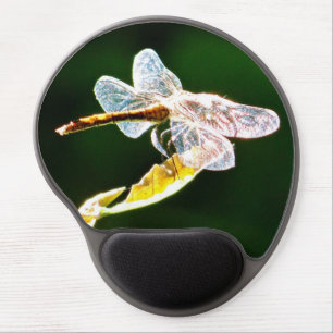 Gel mousepad dragonfly