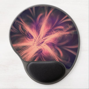 Gel Mousepad Fractal Light Purple Palette