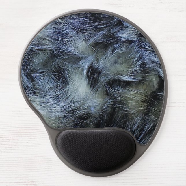 Gel Mousepad - General Tso Fur, Belly Blue (Front)
