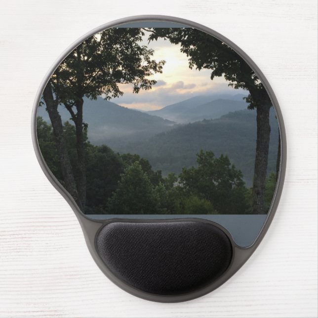 Gel Mousepad-Mountains Mouse Pad (Front)