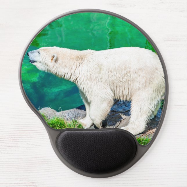 Gel Mousepad polar bear (Front)
