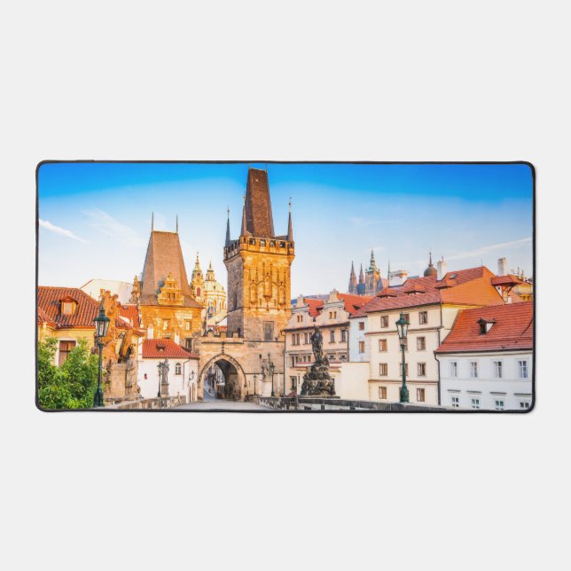 Gel Mousepad Prague Desk Mat (Front)