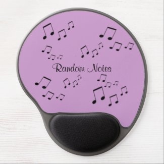 Gel Mousepad - Random Notes