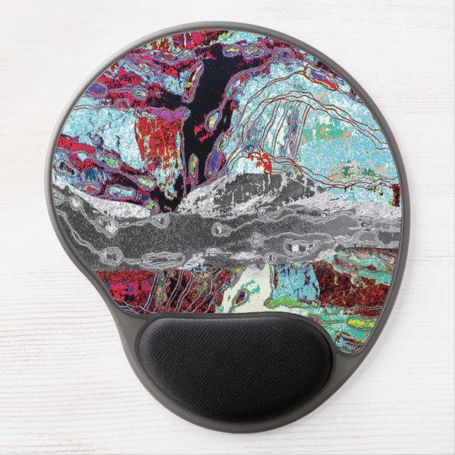 Gel Mousepad – Strata Pulse (Front)
