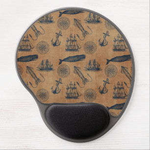 Gel Mousepad - Vintage Nautical