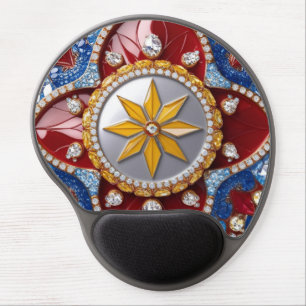 Gel Mousepad with colors of Colombia