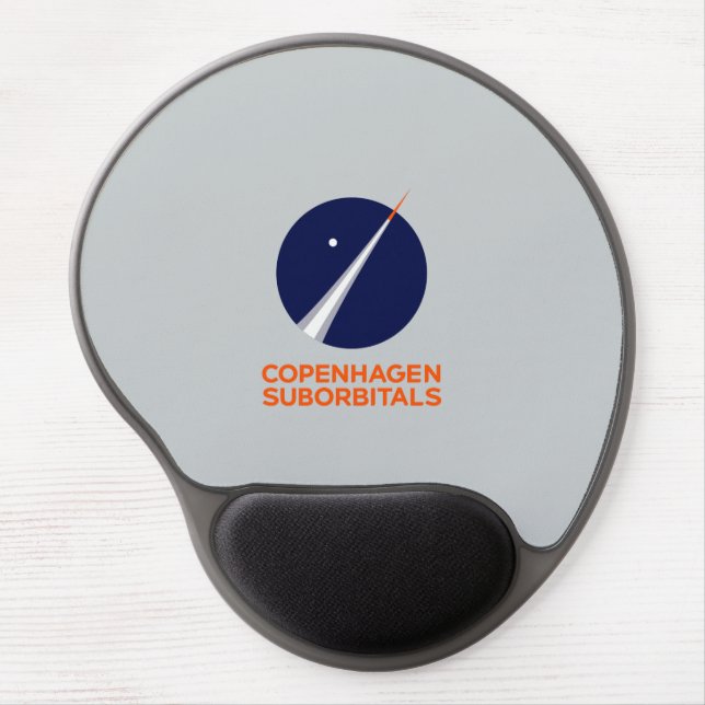 Gel Mousepad with Copenhagen Suborbitals Logo (Front)