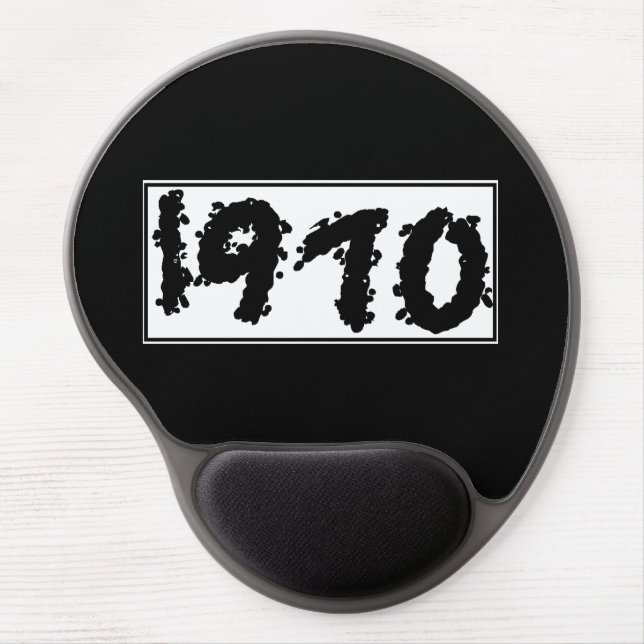 Gel Mousepad With Ergonomic Wrist Rest (Front)