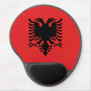 Gel Mousepad with flag of Albania