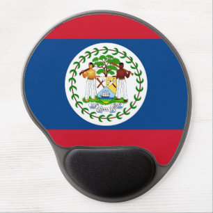 Gel Mousepad with flag of Belize