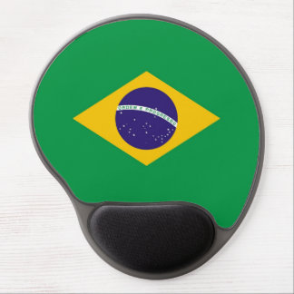 Gel Mousepad with flag of Brazil