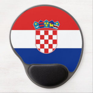 Gel Mousepad with flag of Croatia