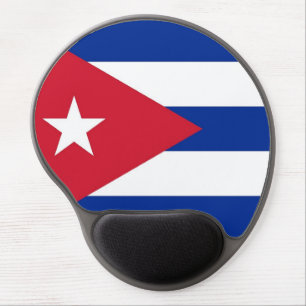 Gel Mousepad with flag of Cuba