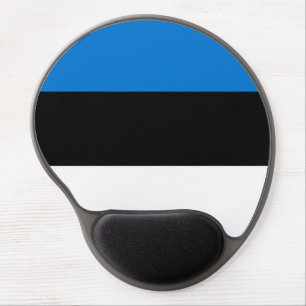 Gel Mousepad with flag of Estonia
