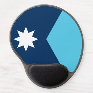 Gel Mousepad with flag of Minnesota, USA