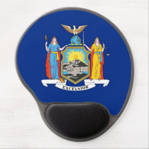 Gel Mousepad with flag of New York, USA