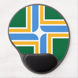 Gel Mousepad with flag of Portland, USA