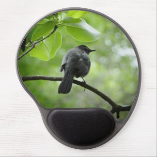 Gel Mousepad With Picture Of Catbird