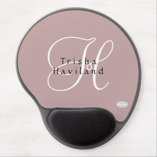 Gel Mousepad with Your Name in Any Color HAMbyWG